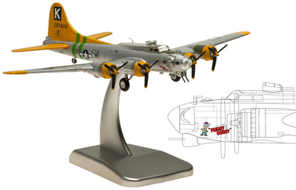 Scratch- 1/200 US Army Air Corps Boeing B17G Alloy Military Model-Hogan Wings HG5958